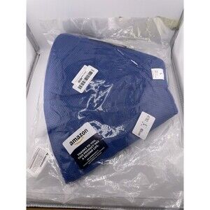 Kuoser Soft Dog Cone Collar Large Blue  Adjustable Buckle Straps